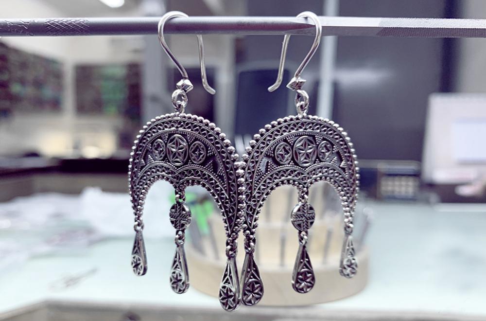 Earrings "Daghdghan"